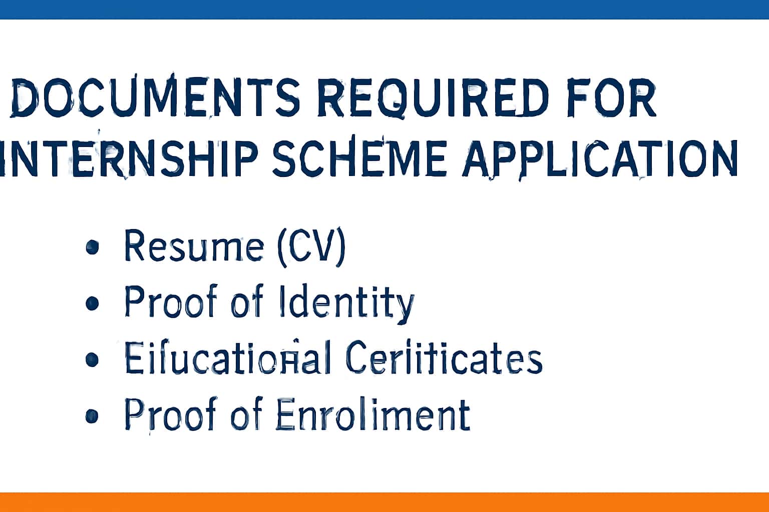 Documents Required for PM Internship Scheme Application
